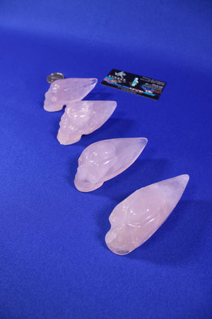 SK01 | Rose Quartz Elongated Skull thumbnail 3