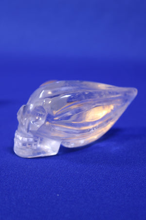 SK10 | White Quartz Elongated Skull thumbnail 3