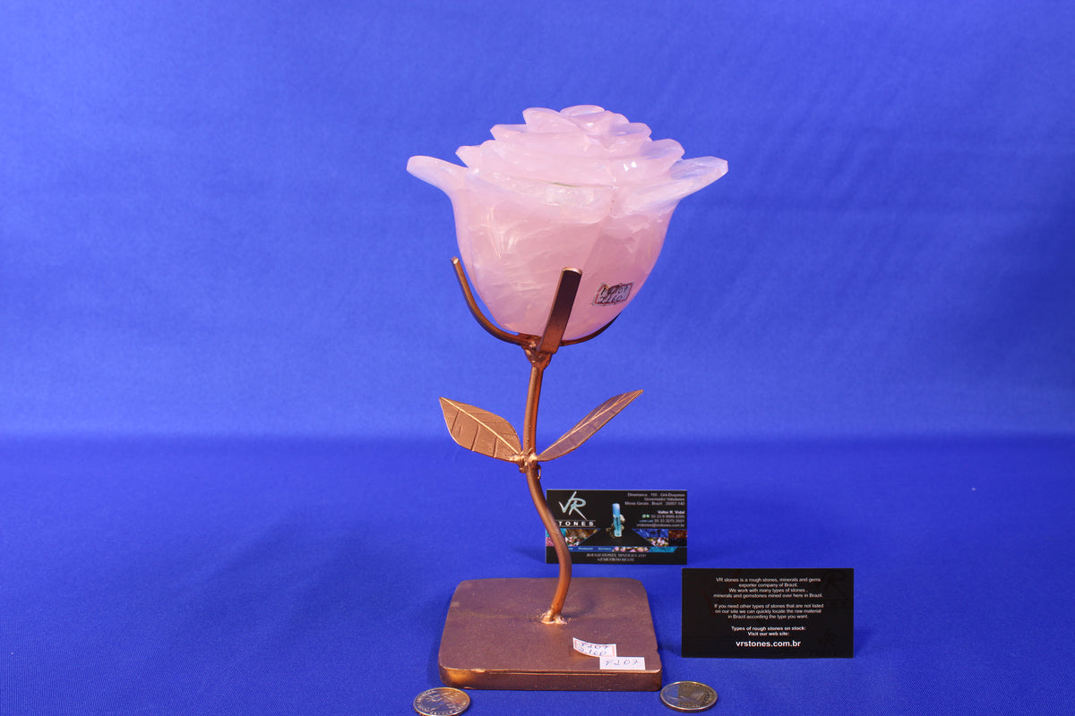 FL07 | Rose Quartz Flower
