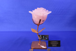 FL07 | Rose Quartz Flower thumbnail 1