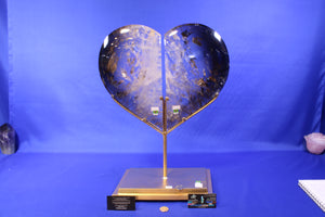 CO06 | Bi-Color Quartz Heart thumbnail 2