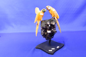 PA09 | Amethyst Druse with Bird thumbnail 1