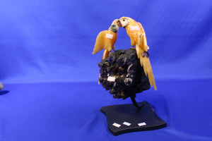 PA09 | Amethyst Druse with Bird thumbnail 3