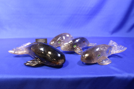 WH3 | Smoky Quartz Whale