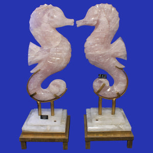 CAM02 | Rose Quartz Sea Horse thumbnail 2